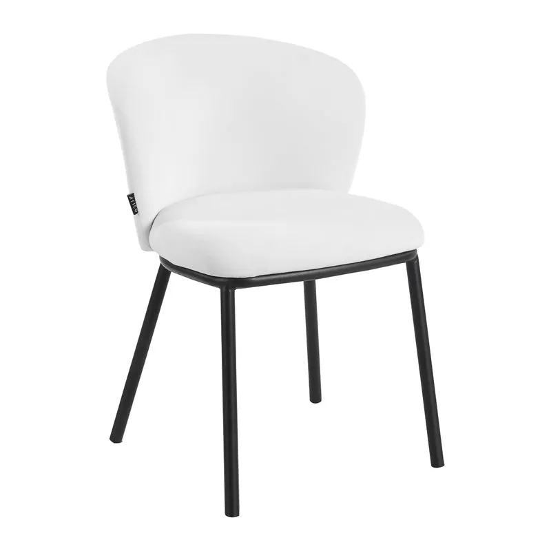 Sedia Imbottita Elegante per Salone e Reception | LINEA (Bianco)