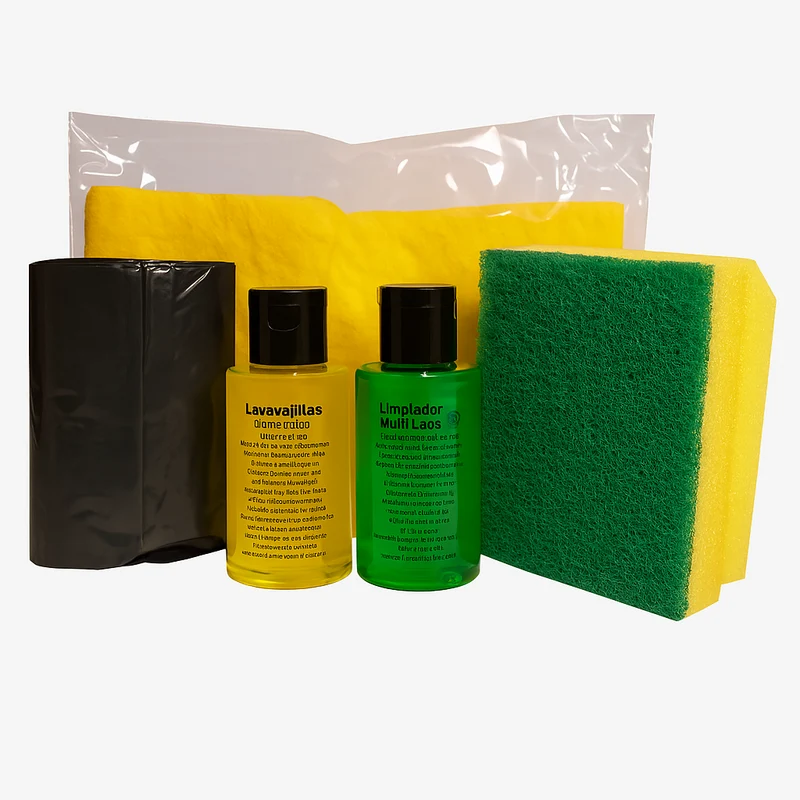 Kit de Limpieza Botella 60 ml Bolsa Plástico