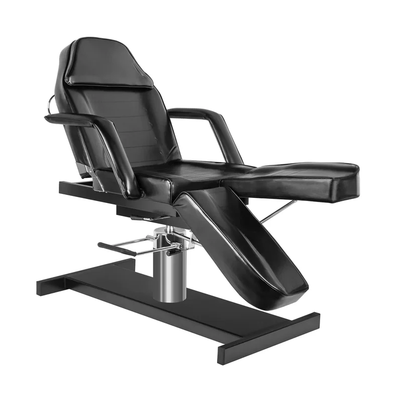 Poltrona Pedicure Idraulica Professionale Nera con Gambali Divisi | HYD. A 210C (Nero)