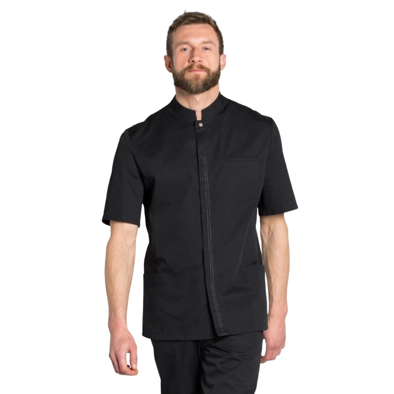 Chaqueta Caballero Negra Sala Manga Corta