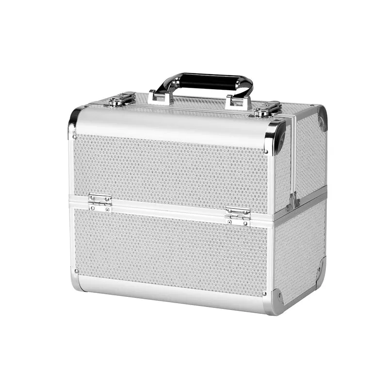 Beautycase Glitter Professionale Mod. 44 (silver)