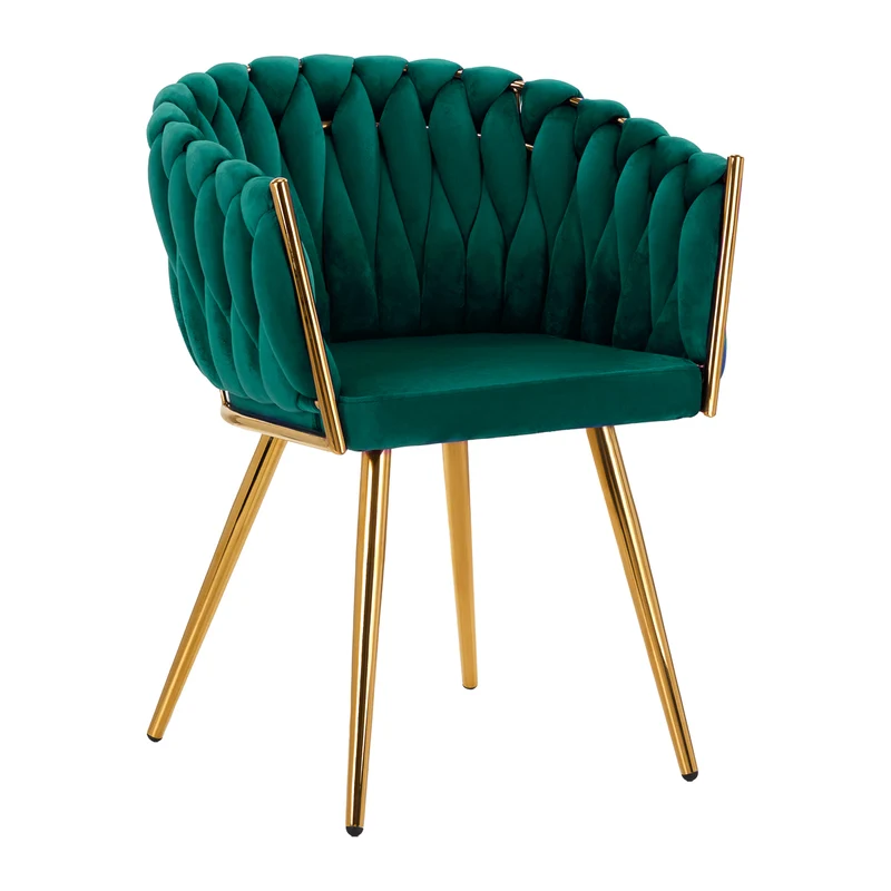 Poltrona in velluto 4Rico QS-GW06G (Verde)