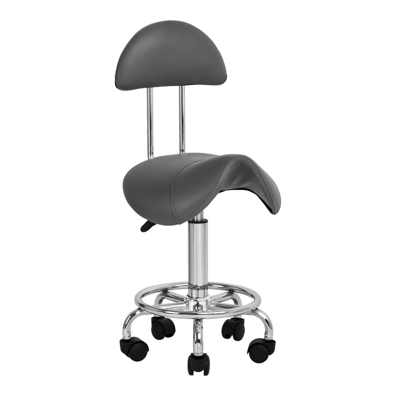Sgabello a sella | cod. 6001 (grigio)