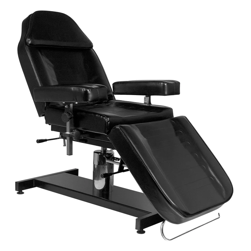 Poltrona per tatuaggi multifunzione | PRO INK 210h (nero)