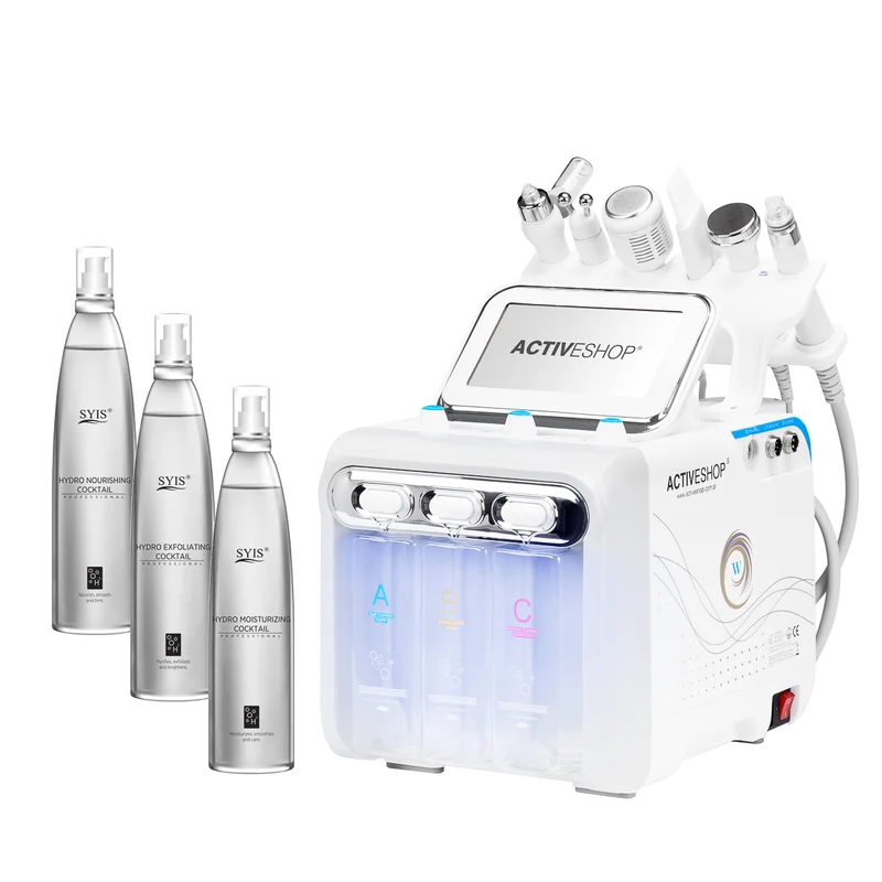 Dispositivo Trattamento Viso con Idrogeno 6 in 1 | Hydrogen H2+ inclusi 3 Prodotti Syis