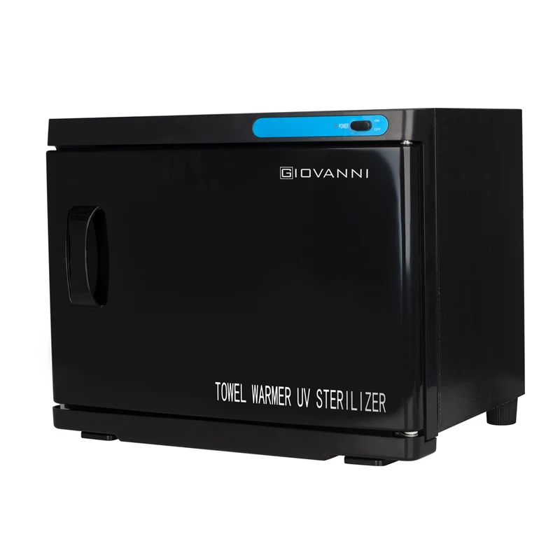Scaldasalviette con sterilizzatore UV-C 23L (nero)