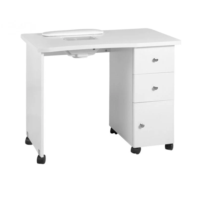 Tavolo per manicure con aspiratore | Mod. 011b (Bianco)