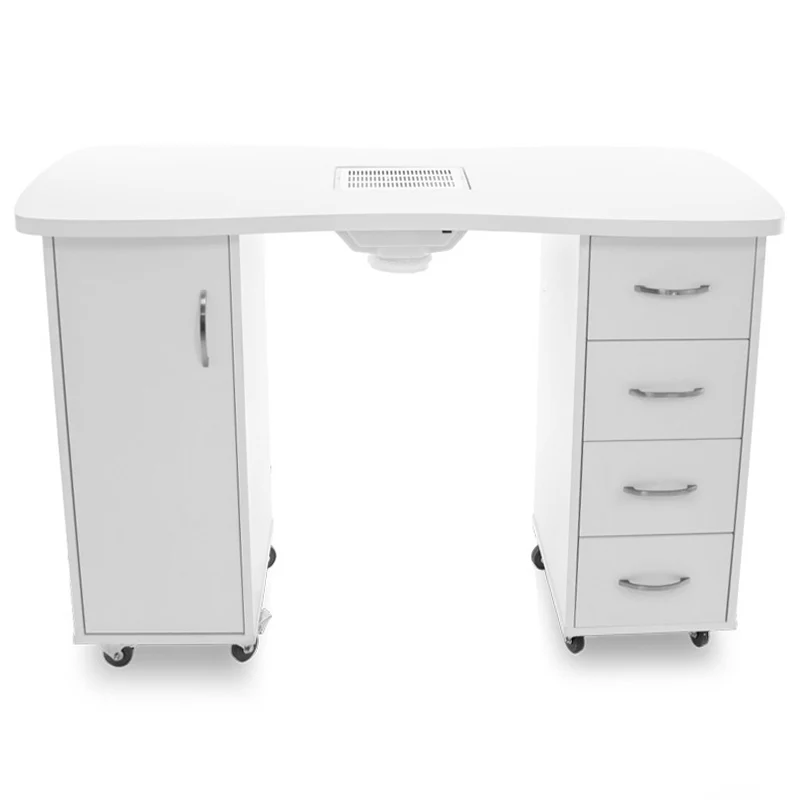 Tavolo per manicure con aspiratore | Mod. POL-2027 (Bianco)