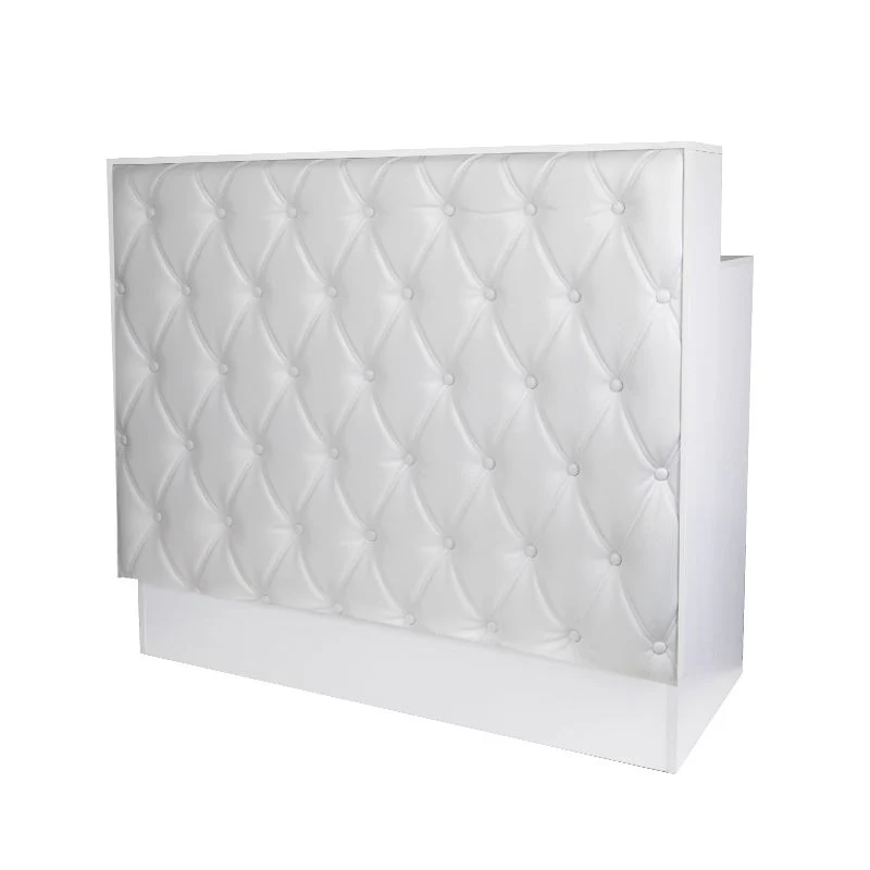 Mobile reception e banco cassa 124 cm (bianco)