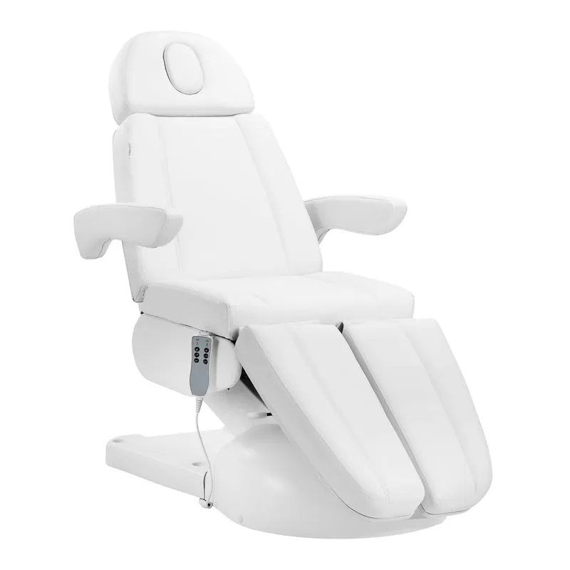 Poltrona elettrica per pedicure - 3 motori | AZZURRO LUX (bianco)