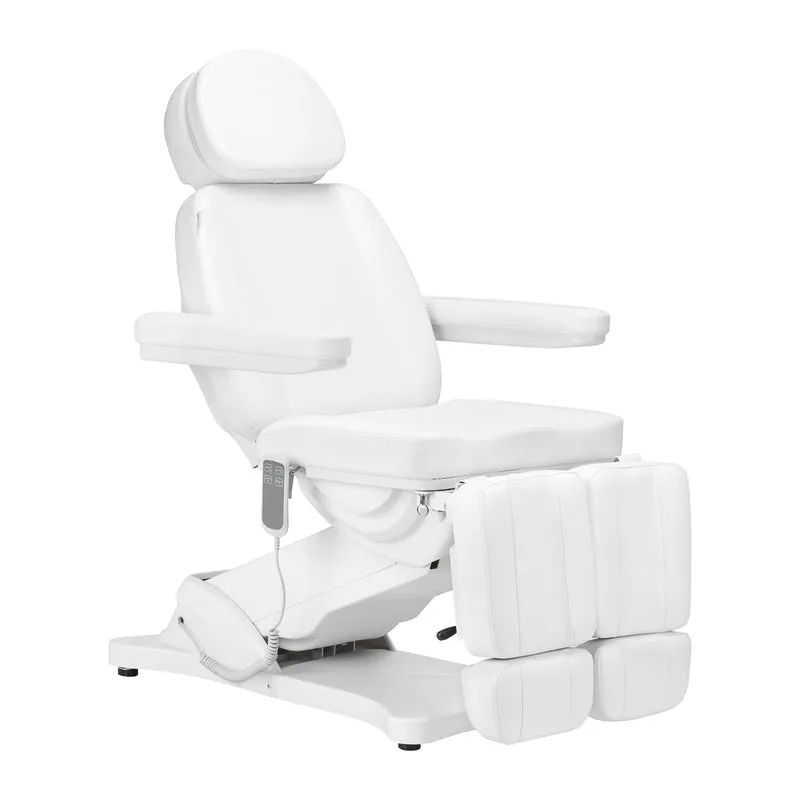 Poltrona elettrica per pedicure - 2 motori | SILLON CLASSIC (bianco)
