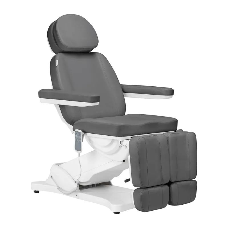 Poltrona elettrica per pedicure - 3 motori | SILLON CLASSIC (grigio)