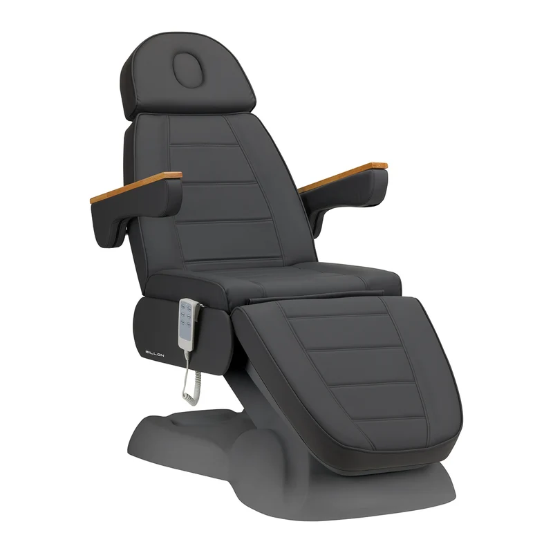 Poltrona elettrica per estetica - 3 motori | SILLON LUX 273B (grigio/grigio)