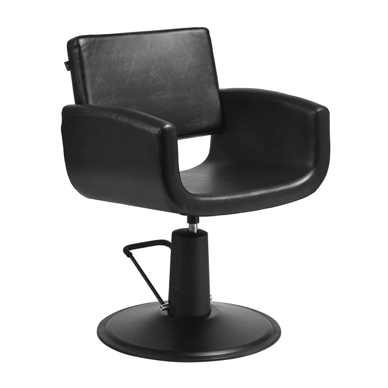Sedia da taglio per parrucchiere | Hair System MATARO (nero)
