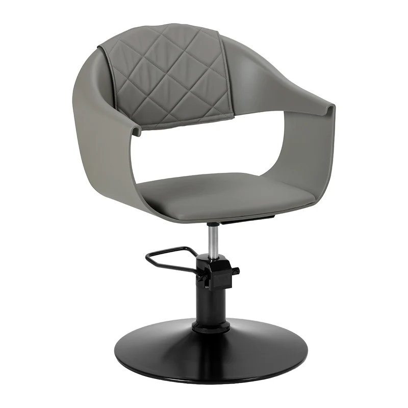 Poltrona per parrucchiere | Hair System HALO (nero/grigio)