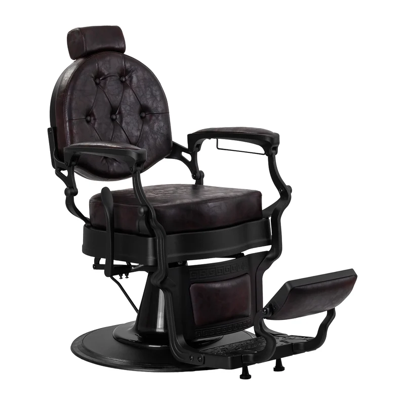 Barber chair, poltrona parrucchiere | PRESIDENT (marrone)