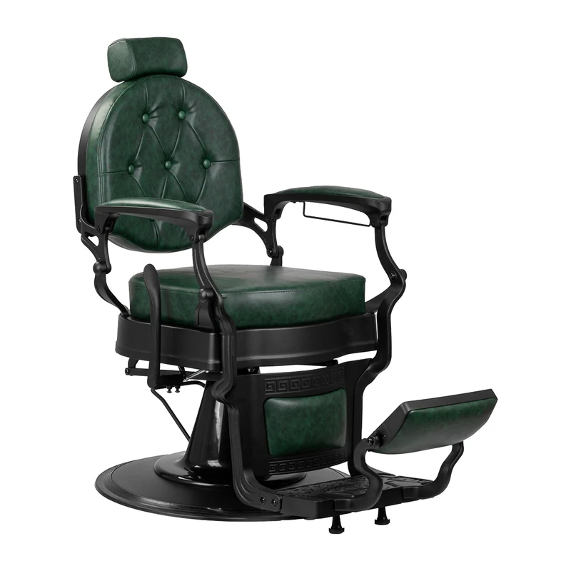 Barber chair, poltrona parrucchiere | PRESIDENT (verde)