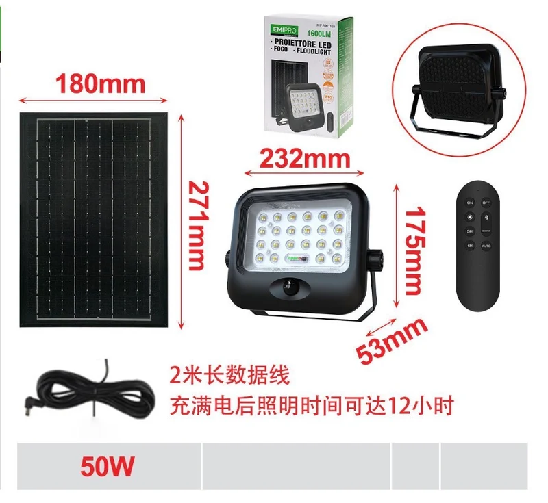 EMI PROIETTORE LED 50W