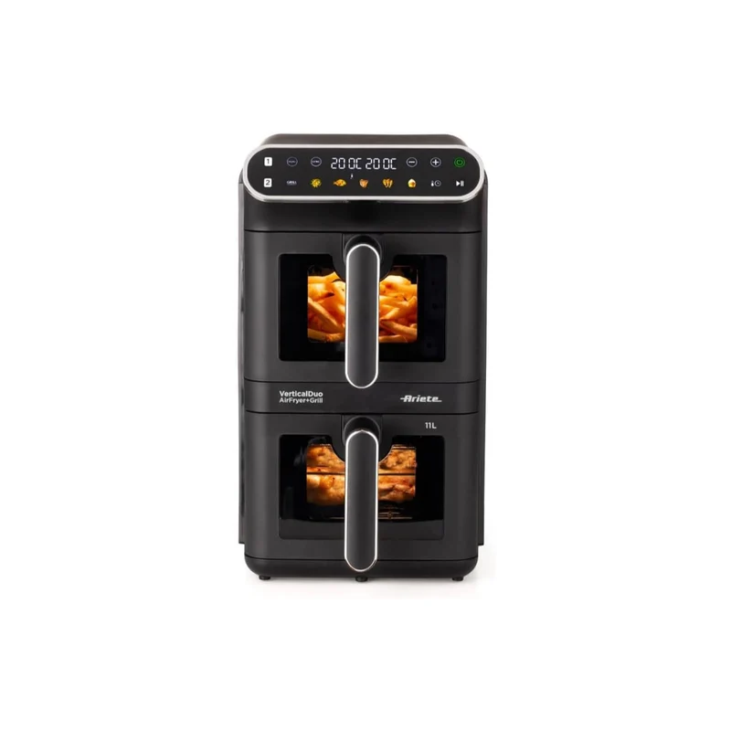 Ariete Friggitrice Ad Aria Doppio Cestello Verticale 11 LT Mod. 4640