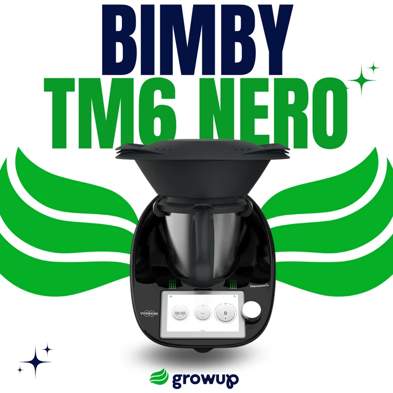 Bimby TM6 NERO Sparkling Limited Edition Robot Cucina