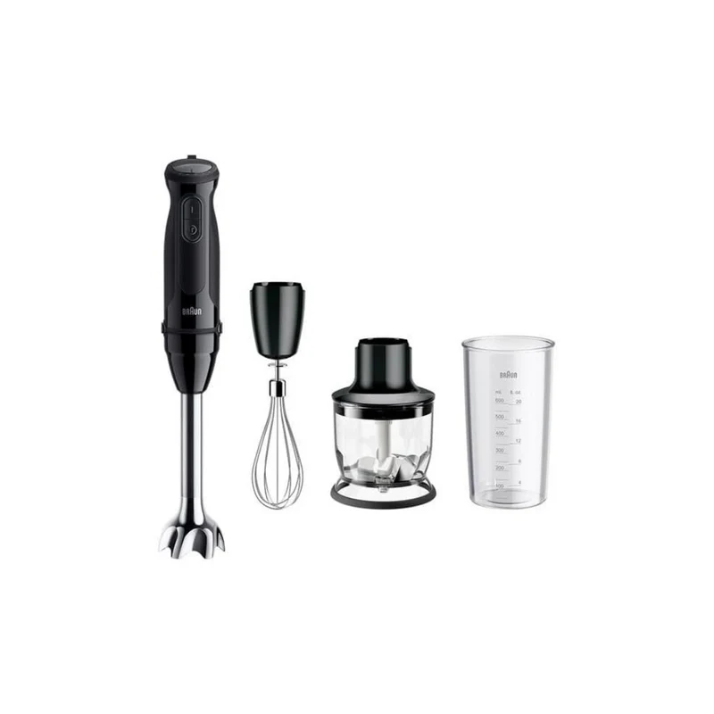 Braun Frullatore Ad Immersione MultiQuick 5 1000W 3IN1 Mod.MQ5020M BK