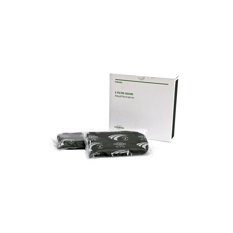 Filtro Odori Vorwerk Per Folletto Vk130 Vk131 Originale Vorwerk - 2 pezzi