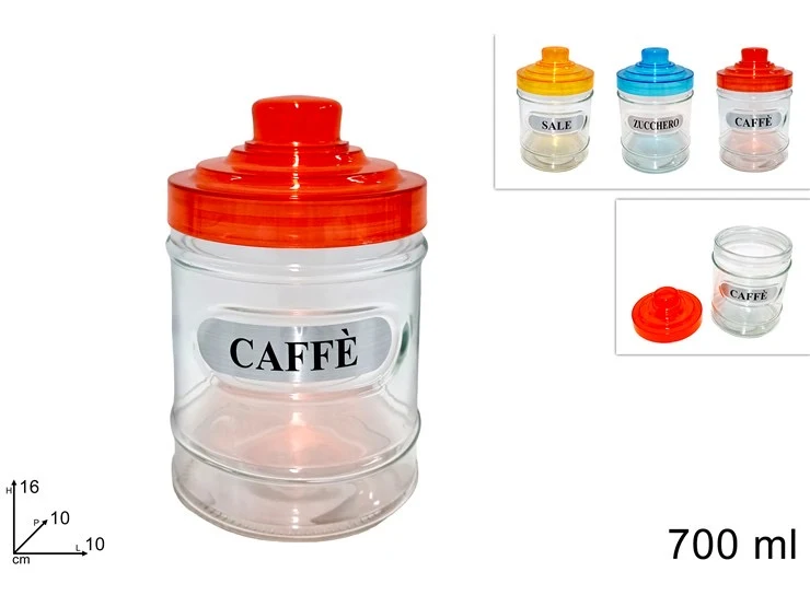 BARATTOLO VETRO 700ML