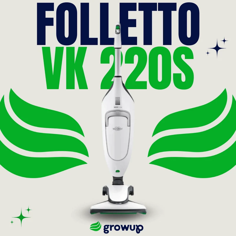 Folletto VK 220S Aspirapolvere Verticale Scopa Elettrica Vorwerk