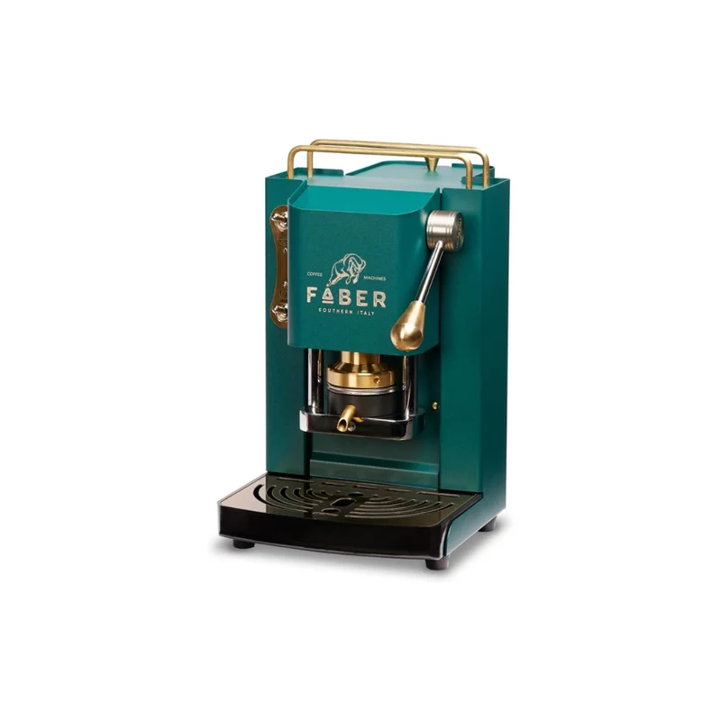 Faber Macchina Caffè Pro Deluxe British Green