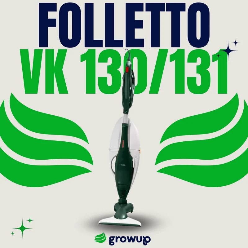 Folletto VK 130 / 131 + Spazzola snodabile HD (ricondizionato)