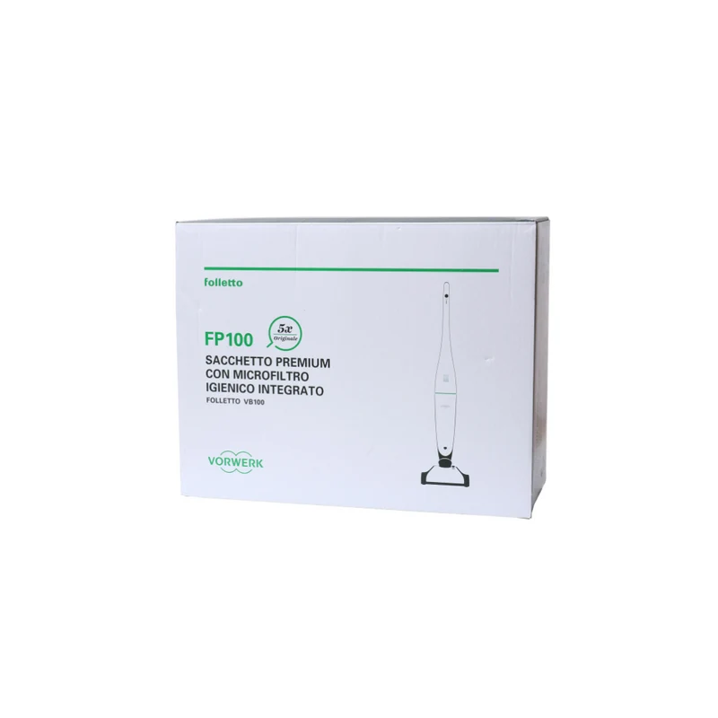 Sacchetti Premium Originali Vorwerk FP100 per Folletto Senza Filo VB100