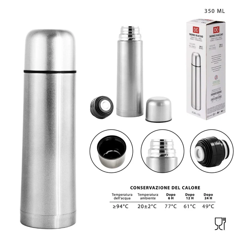 DC CASA THERMOS ACCIAIO 350ML