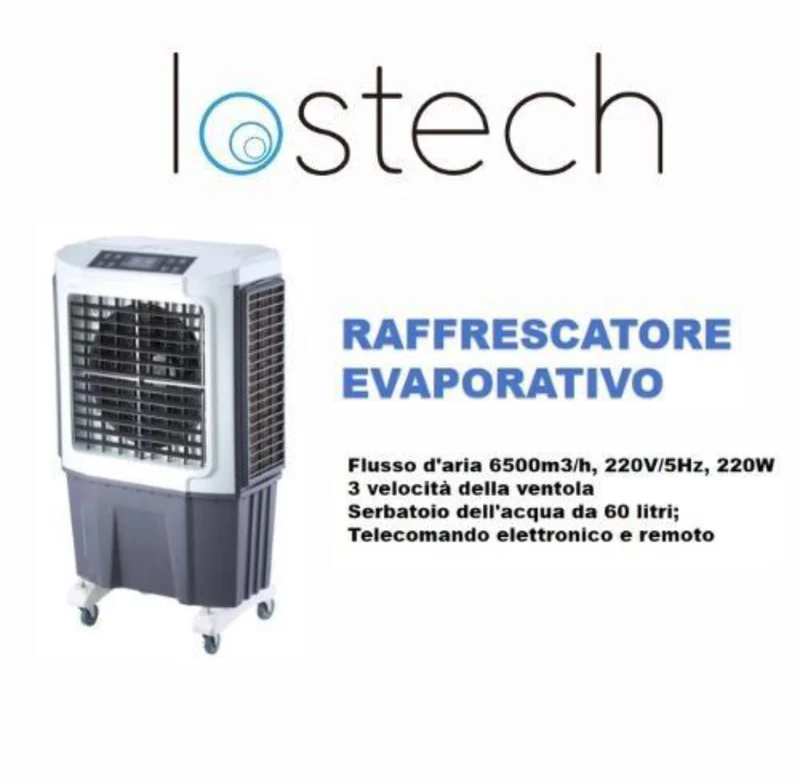 LOSTECH raffrescatore evaporativo 60L