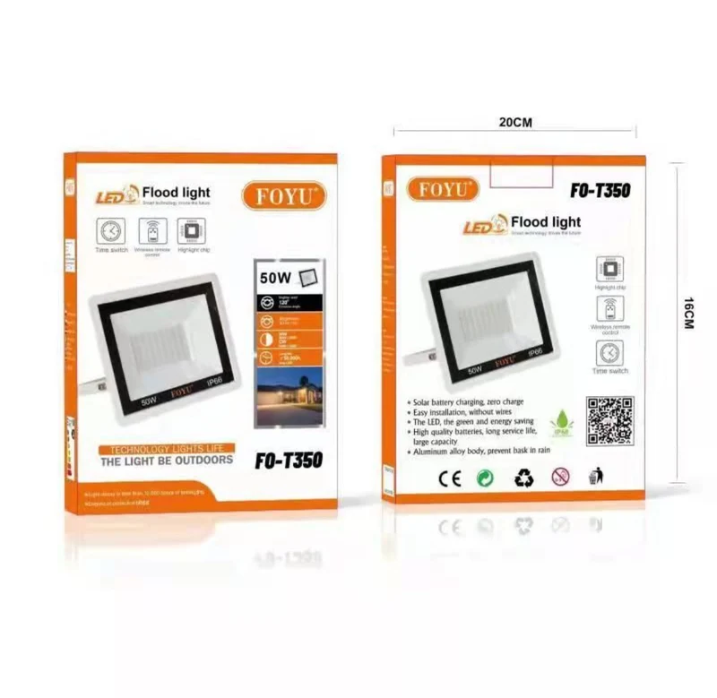 FARO LED DA ESTERNO 6500K 50W