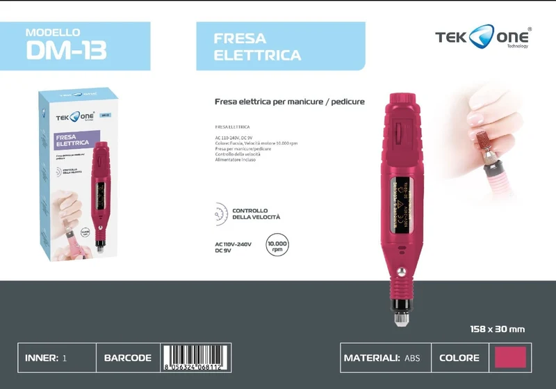 TEK ONE -MINI FRESA PORTATILE DM-13