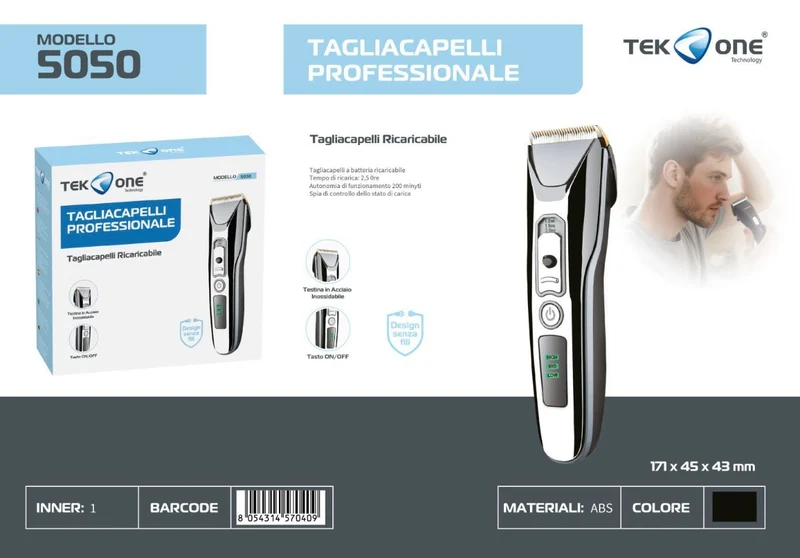 TEK ONE REGOLACAPELLI PROFESSIONALE 5050