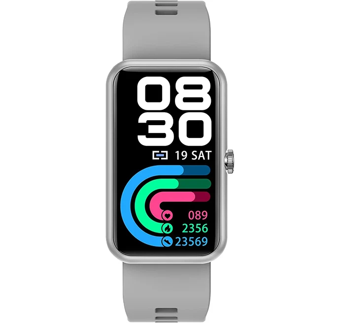 Trevi - Smartband Bracciale Cardio iOS Android T-FIT 210 SLIM Silver
