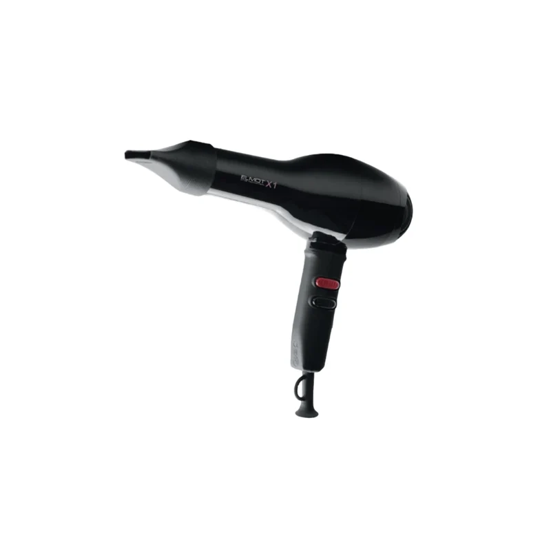 Gamma+ Asciugacapelli Professionale 2000W Mod. Elmot X1 Nero