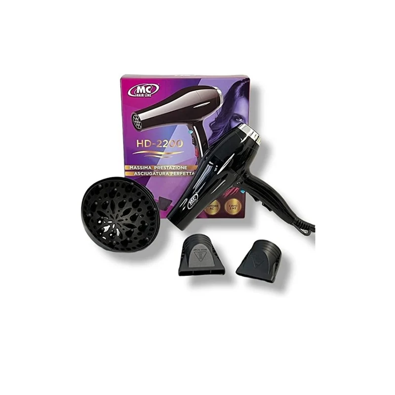 Mc Phon Professionale HD-2200 , 2200W Con Diffusore e 2 Beccucci