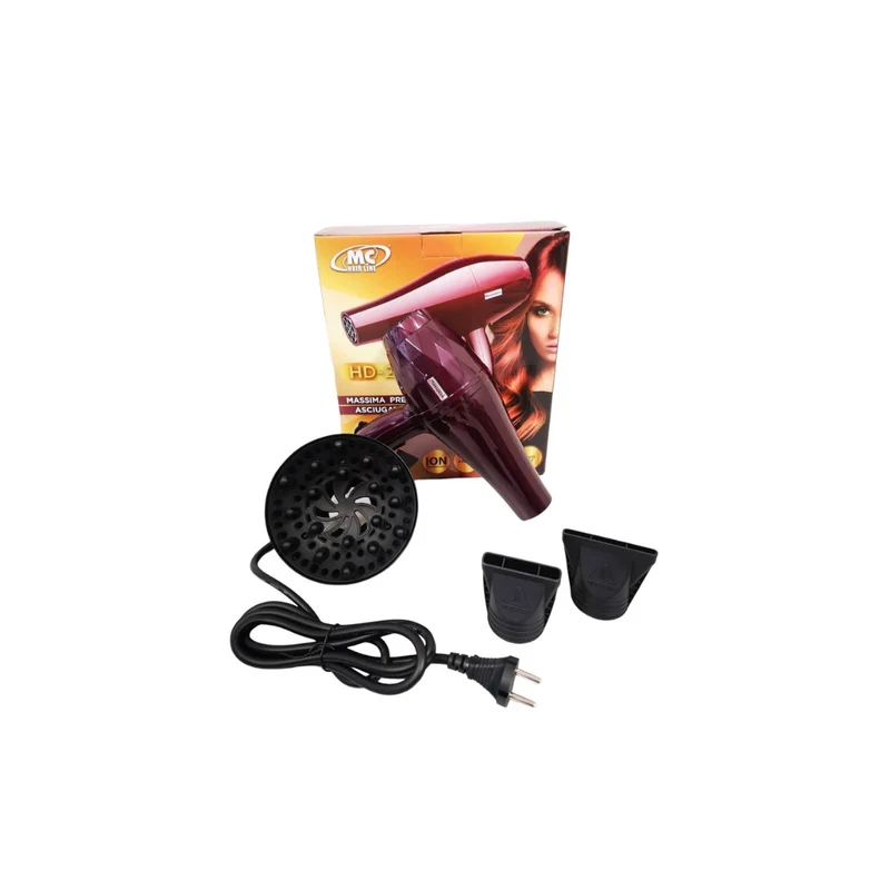 Mc Phon Professionale HD-2200 ION , 2200W Ion Con Diffusore e 2 Beccucci