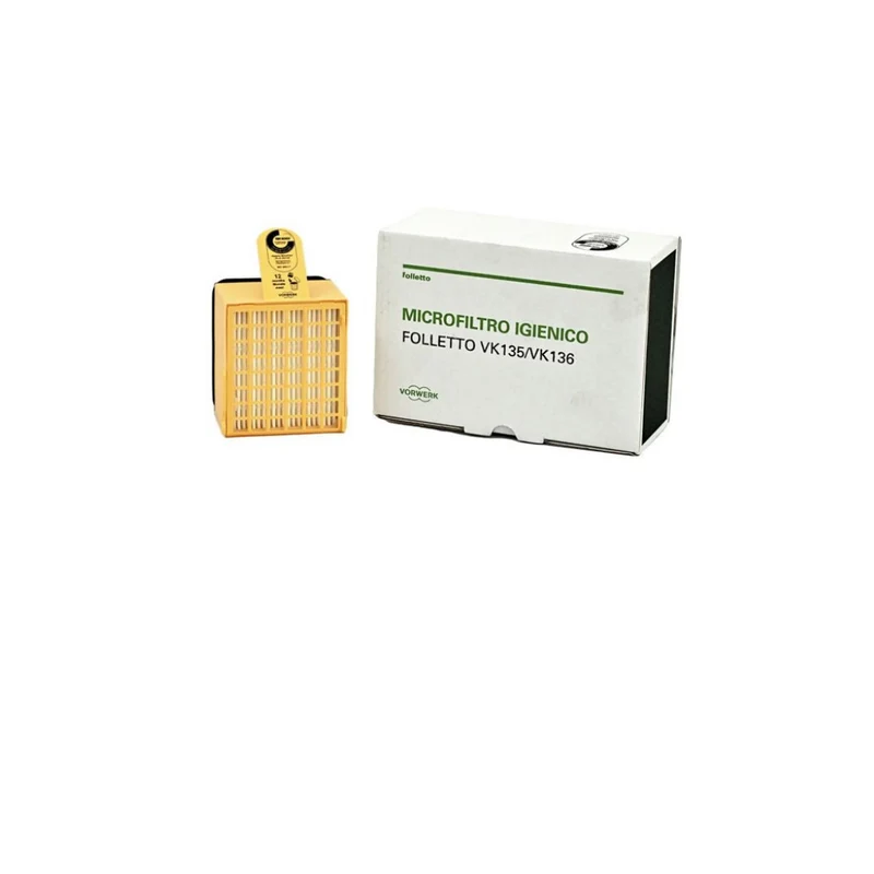 Microfiltro Igienico Hepa Vorwerk Originale Per Folletto Vk135/Vk136