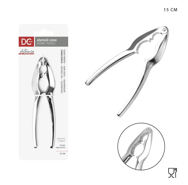DC cASA schiaccianoci metallo 15x4x1.2cm