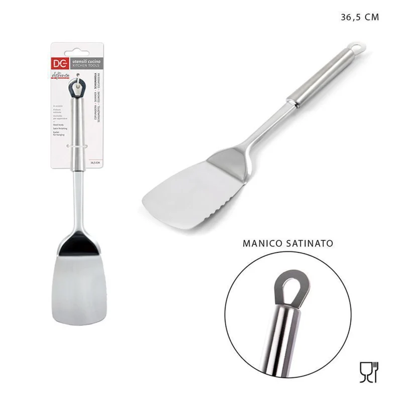 DC CASA paletta lasagna acciaio satinato 36.5x7.5cm