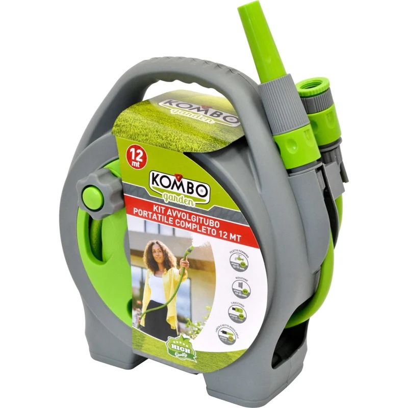 Kit Avvolgitubo Portatile 12 Mt