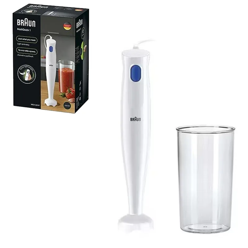Frullatore Immersione Braun 450w Mq10001p