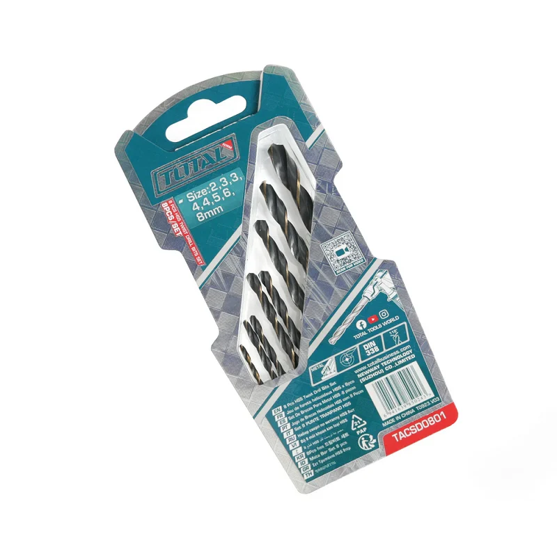Punte Hss Per Ferro Set Da 8 Pz