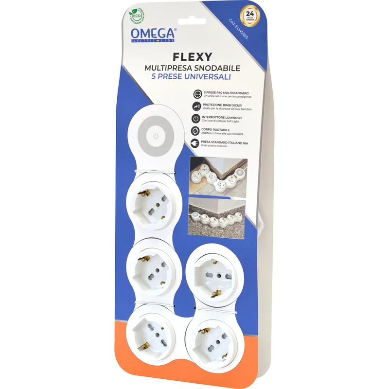Multipresa Flexi Snodabile 5 Prese
