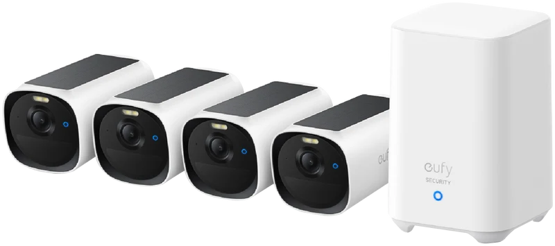 eufy Eufycam E40 Essential 4-Camera 2K Security System