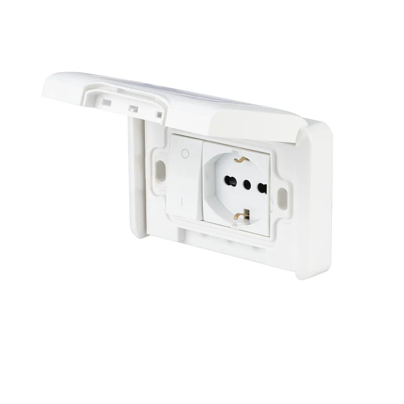Frutto Placca Presa Pluristandard 10–16 A Standard