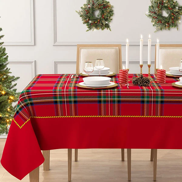 Tovaglia Natale Prince 12 Posti 135x170cm Irge Ass